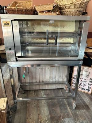 rôtissoire mobile à deux balancelles MCM (à gaz) Modèle 26… - Photo 1