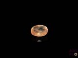 an image of a full moon in the dark sky with a black background