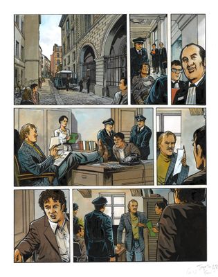 BERLION né en 1969. Le Juge. T1.