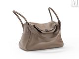 hermes hobo shoulder bag in tauc leather