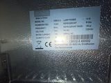 a label on the back of a refrigerator that is not in use
