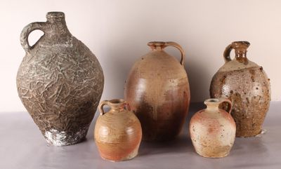 [ALIMENTAIRE] Ensemble de cinq pichets en grès - Photo 1