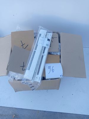 a cardboard box with a bunch of items inside of it