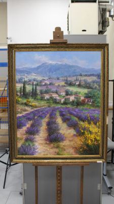 Ecole contemporaine (peintre d'origine chinoise)