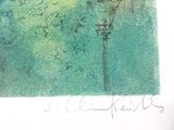 an image of a piece of art with writing on a piece of paper
