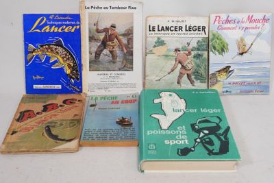 many books that are sitting on a table