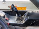 a close up of a steering control in a vehicle