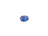 a blue sapphire stone on a white background