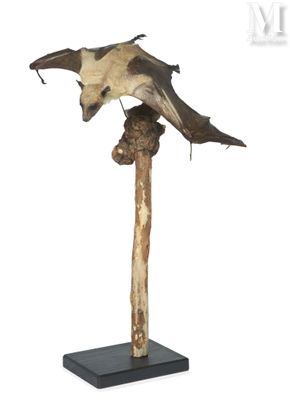 statue of a bird perched on top of a tree branch