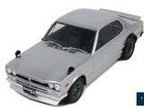 a toy car that is sitting on a white surface