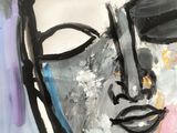 an image of a painting of a woman with a hat on