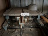 a machine that is sitting inside of a building