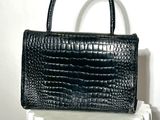 black alligator skin purse on a white radiator radiator radiator radiator radiator radiator radiator radiator ra