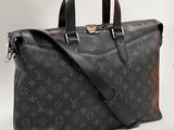 Porte-documents Louis Vuitton noir et marron