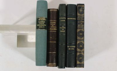 Œuvres D'Alfred Robida - Réunion De 4 Volumes Reliés XIXe Siècle - Librairie Illustrée