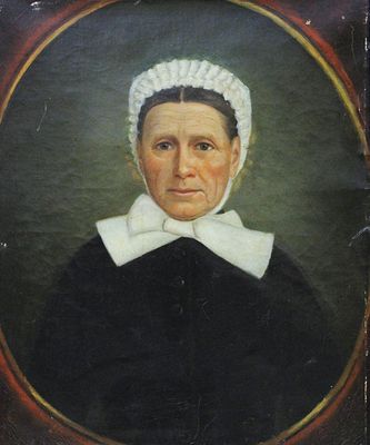 ECOLE FRANCAISE, 1ère moitié XIXème, "Portrait de femme en c…