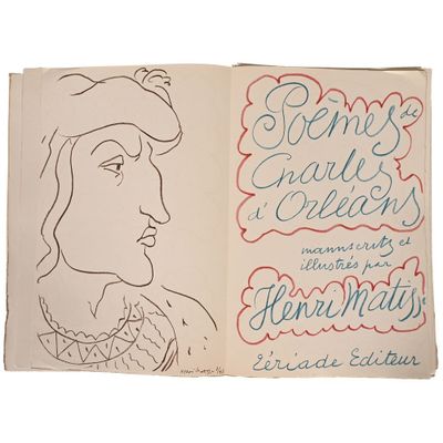 POEMES de Charles d’ORLEANS. Manuscrits et illustrés par Hen… - Photo 1