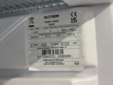 an image of a close up of a label on a refrigerator