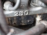 a close up view of the engine of a car
