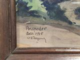 a picture of a picture of a painting on the wall