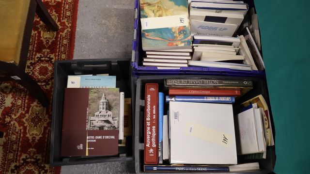 3 caisses de livre d’art, régionalisme et divers.