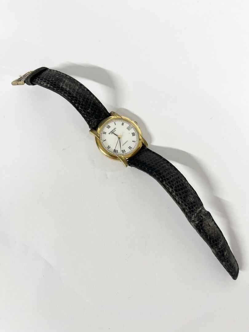 RAYMOND WEIL : MONTRE de dame ref 2819, boitier rond 34 mm e…