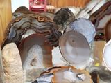 a lot of different types of rocks on the table