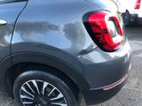 a close up of a car parked in a parking lot