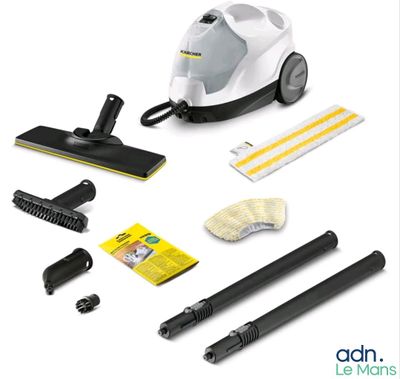 Nettoyeur vapeur Karcho avec kit de nettoyage et accessoires