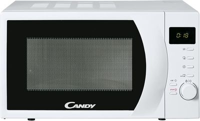a white microwave with the door open on a white background