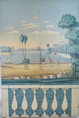 une image d'un tableau sur le mur d'une maison