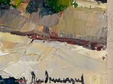an image of a painting of a landscape on a wall