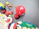 a lot of toys that are on the table