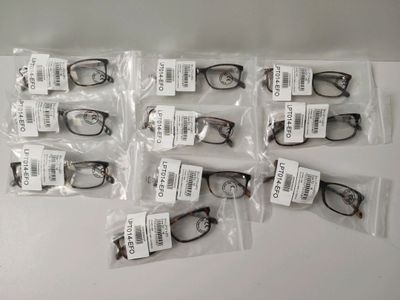 Lot de 10 paires de lunettes sans correction LUNETTES POUR TOUS "Sara"