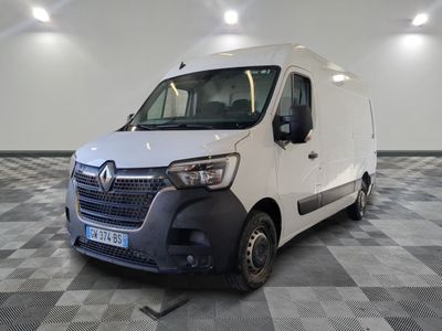 a picture of a white van on a checkered floor