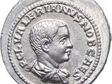 une pièce en argent portant le portrait d'un homme