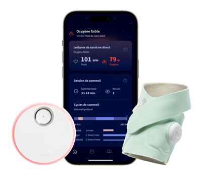 une image représentant un téléphone portable sur lequel est posé un appareil connecté