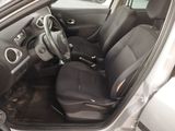 the interior of a car with the door open showing the steering wheel and dashboard