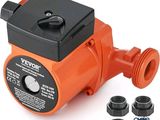 un gros plan d'un compteur d'eau orange muni d'une vanne noire