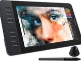 une image représentant une tablette tactile avec un stylet et le visage d'une femme à l'écran