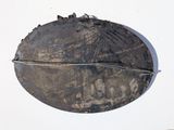 an image of a metal object on a white surface