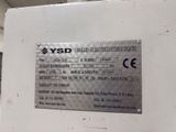 a sign on the side of a machine that says ysid