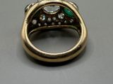 an image of a close up of a ring on a table