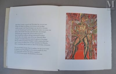 une photo d'un livre sur laquelle figurent un homme et une femme