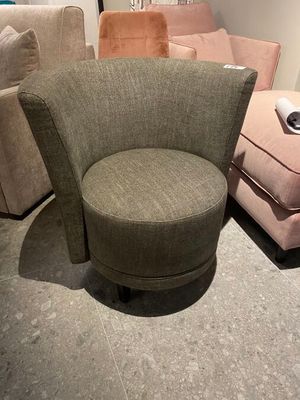 1 Fauteuil fixe MATILDA. 77 x76 x71 cm, revêtement en tissu …