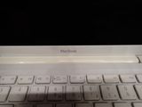 a close up of a laptop with a keyboard on it
