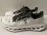on running shoes on a table with a white background