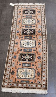 Tapis Ardebil Iran , fait main en laine, 260x76 (813)