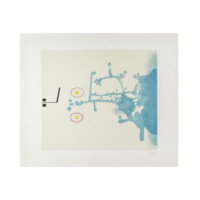 une image représentant un tableau où l'on voit un arbre et un oiseau perché sur une branche