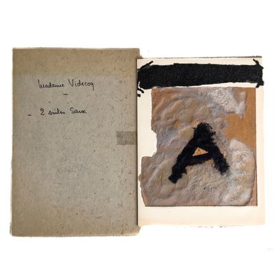 Antoni TAPIES (1923-2012) et Jean DAIVE (1941)